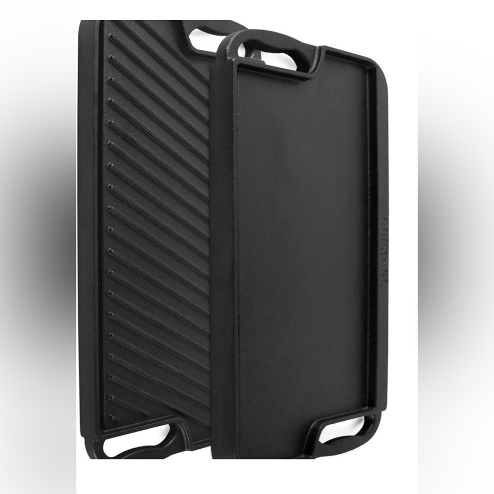 Cuisinel Cast Iron Reversible Griddle